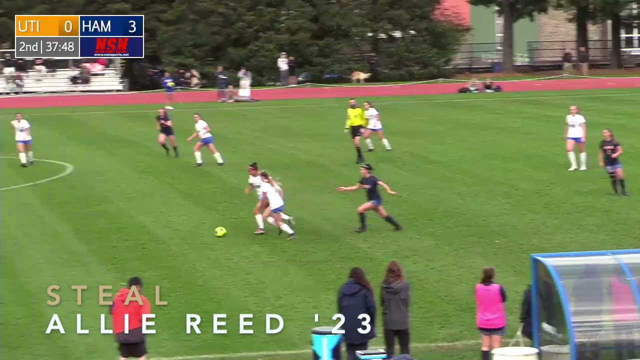 Hamilton College Women's soccer 70 win over Utica highlights YouTube
