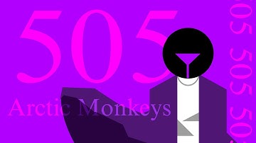 Arctic Monkeys - 505 (on exam paper)