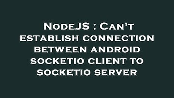 NodeJS : Can