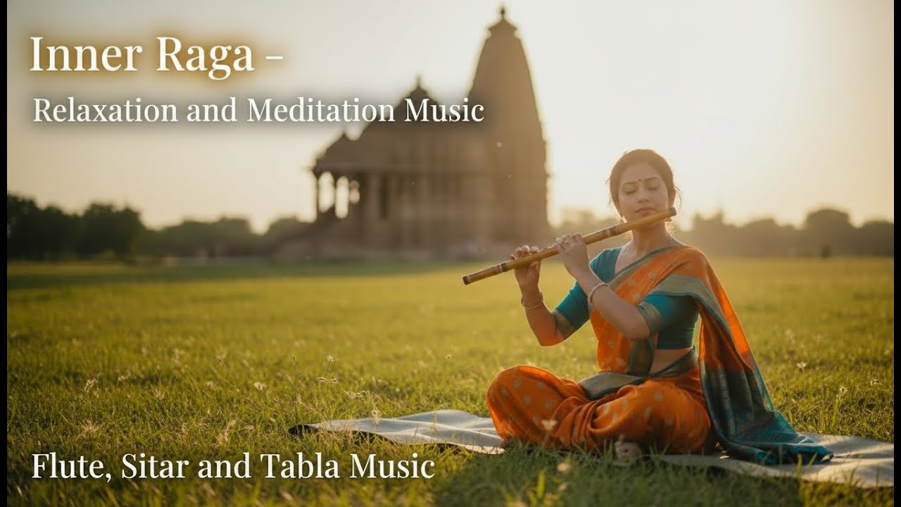 Inner Raga – Indian Flute, Sitar & Tabla | Healing Meditation & Deep Relaxation Music