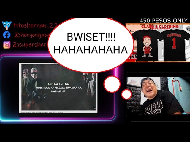 BHEBHE PARTY DISS TRACK BY BHEBHEBOYZ - REACTION VIDEO - (TITO SHERNAN) LAPTRIP HAHAHA