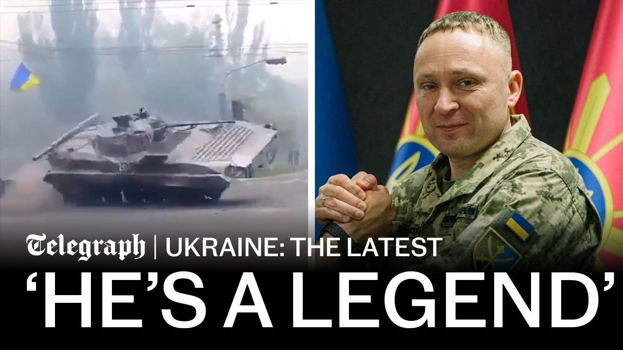 Ukraine’s ‘iconic’ new army chief & the tank incident that made him a hero | War latest news update