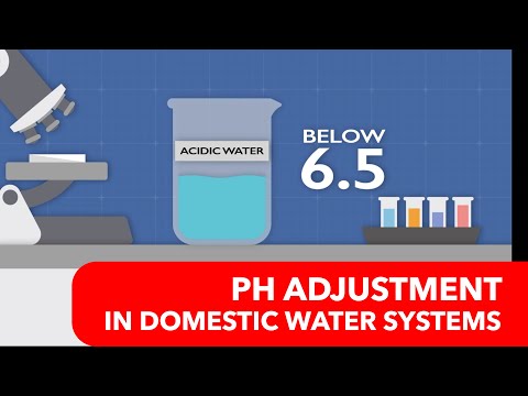 pH Adjustments in Domestic Water Systems: Making "Friendlier" Water