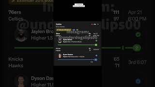 BIG WIN - UNDERDOG FANTASY PICKS / SLIPS + PRIZEPICKS. NBA, MLB, NFL, NHL, ESPORTS, BASKETBALL