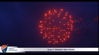 Шар 3 PKS3067 RED PEONY