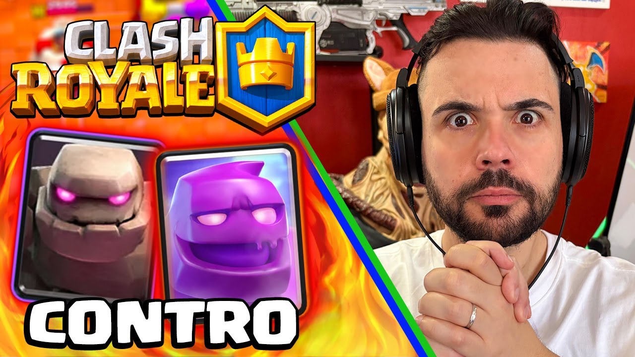 top 700° ita, contro Golem e E-Golem e Domatori! - CLASH ROYALE