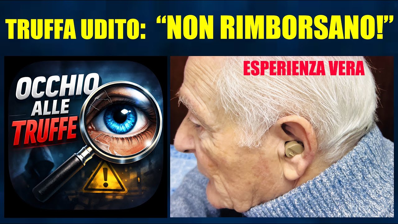 Apparecchi per udito e acufene: la TRUFFA online che colpisce gli anziani. Mia esperienza personale.