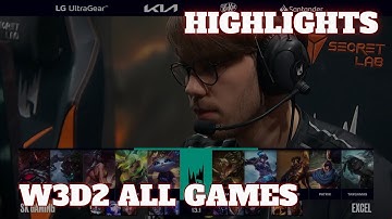 LEC W3D2 All Games Highlights | Week 3 Day 2 LEC Winter 2023