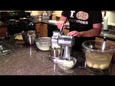 Grandma Ann's Electric Grater grated potatoes, shredded coconut, fast