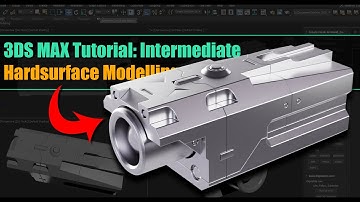 3DS MAX Tutorial: Hard surface Modelling for Concept and Visualization