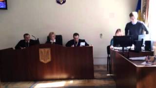 Суд У Справі Попова, Обвинувачуваного В Розгоні Майдану. Київ, 11.04.2016, Ч.2, Допит Потерпілої