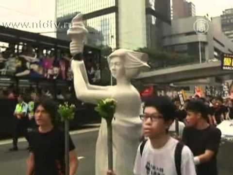 В Гонконге вспоминают бойню на Тяньаньмэнь