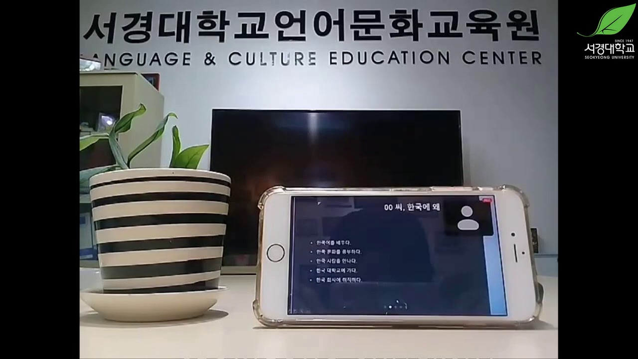 Learn Korean Online with Seokyeong university