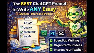 Full The BEST ChatGPT Prompt to Write ANY Essay (Outline, Draft and Polish) Guide