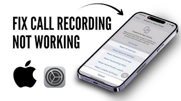 How to Fix Call Recording Not Working on iPhone (iOS 18)