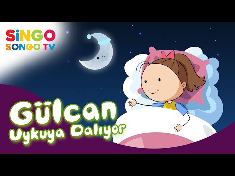 GÜLCAN Uykuya Dalıyor 😴🛌 – SingoSongo TV I İsme Özel Çocuk Şarkıları 🎵