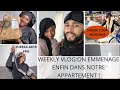 Weekly vlog  on a les cls de notre appartement  paris 