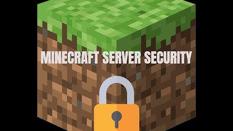 [INTRO] Minecraft Server Security
