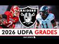 Las Vegas Raiders 2026 UDFA Grades After The NFL Draft
