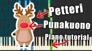 PETTERI PUNAKUONO - Piano Tutorial