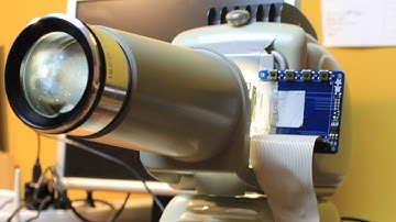 Hack: DIY Projector with Raspberry Pi, PiTFT and Slide Projector ?