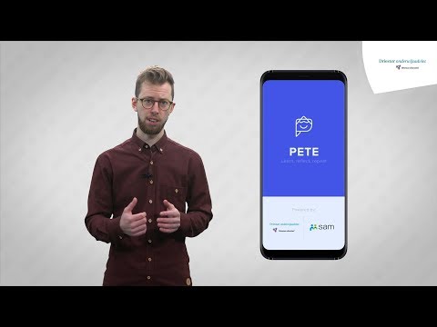 PETE - Uitleg over de app