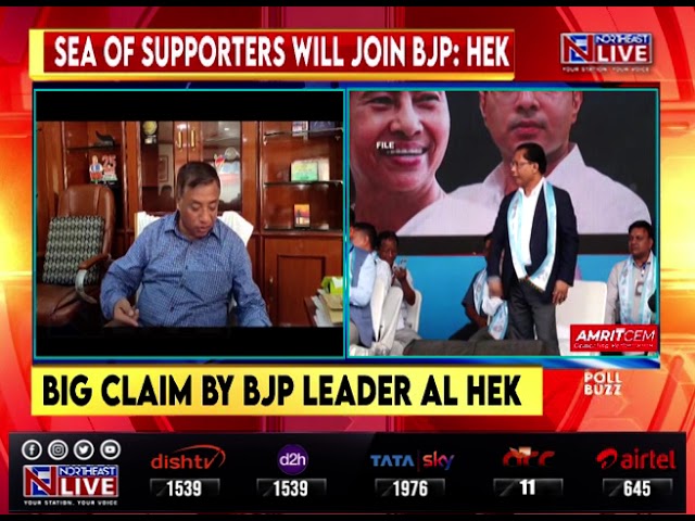 Many leaders from different parties will join BJP very soon: Meghalaya BJP leader Al Hek