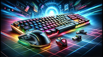 Trueque Wireless Keyboard and Mouse Combo with 7 Colored Backlits | Rechargeable Ergonomic Keyboard