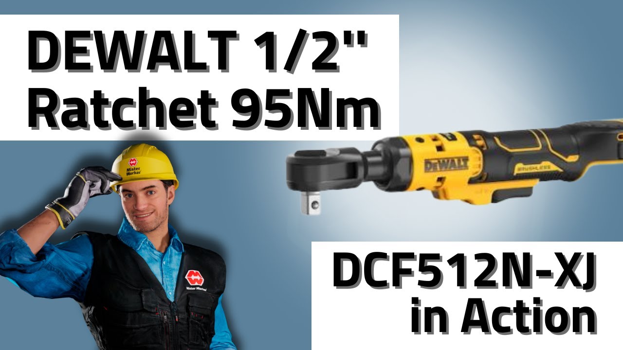 Dewalt DCF512 1/2 Inch Brushless Ratchet Right Angle Wrench LED Cordless Driver
