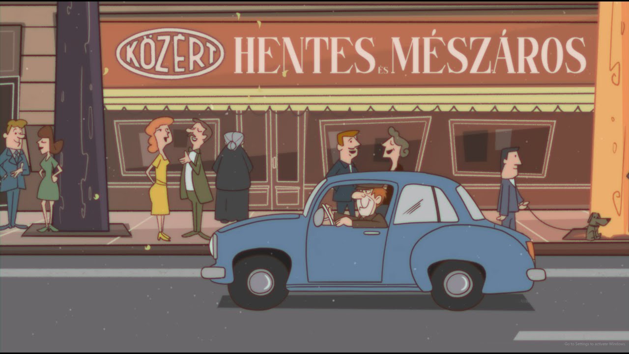 Örkény István - Az autóvezető || Funday Animation Studio