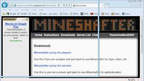 Mineshafter Tutorial