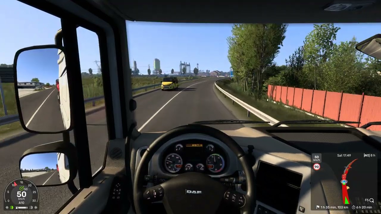 Euro Truck Simulator 2 Delivery excavated soil across Romania (22 t) №7