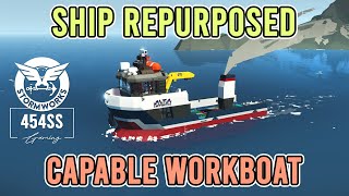 Converting a Research Vessel into a Workboat in Stormworks
