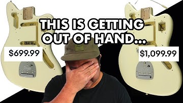 WHY BUILDING A FENDER PARTSCASTER IS STUPID EXPENSIVE NOW