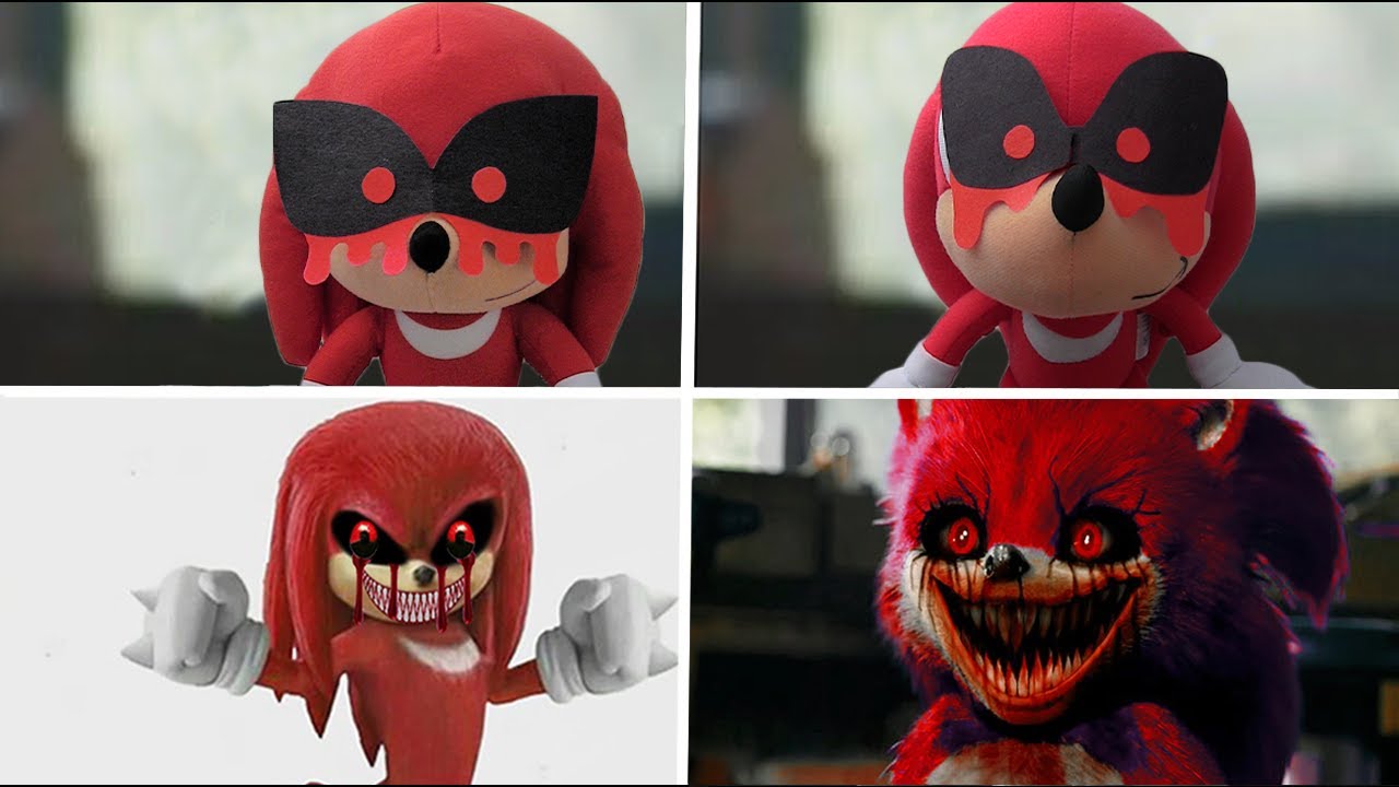 Sonic Movie But With Knuckles Exe Choose Favorite Design In Plush Uh Meow Youtube - knucklesexe roblox