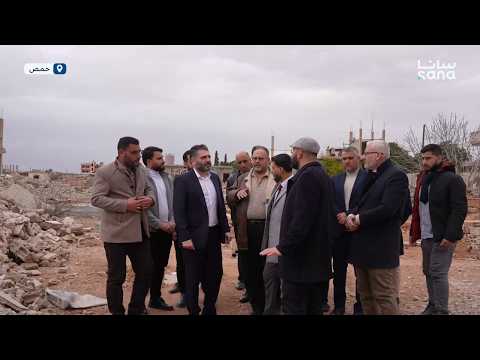 وزير الثقافة يزور منطقة القصير بريف حمص ويتفقد واقع المراكز الثقافية