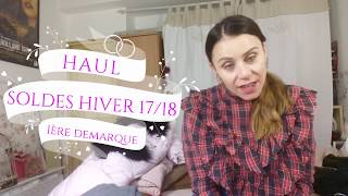 HAUL SOLDES HIVER 17/18 + Dupe MaxMara!! Zara Pimkie Guess Ali Express H&M...