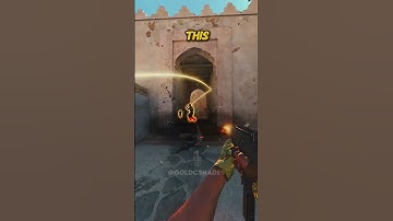 B SITE FLASH ON DUST 2 #shorts #cs2