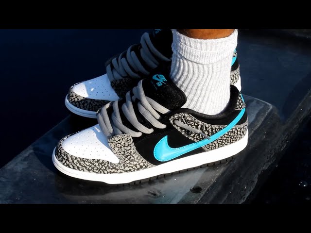 Nike SB Dunk Low Atmos Elephant Review and on Feet #nikesb