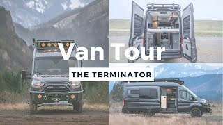 Explore The Terminator: A Custom Ford Transit 148” XL Built for Adventure | Limitless Van by Limitless Van 15,299 views 2 years ago 6 minutes, 44 seconds