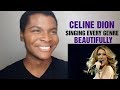 CELINE DION Can Sing EVERYTHING (REACTION)