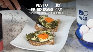 Pesto Fried Eggs with Chef Dez