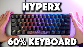 高コスパ フルアルミ仕様で重厚感のある60 キーボード Hyperx Alloy Origins 60 ゲーミングキーボード レビュー Youtube