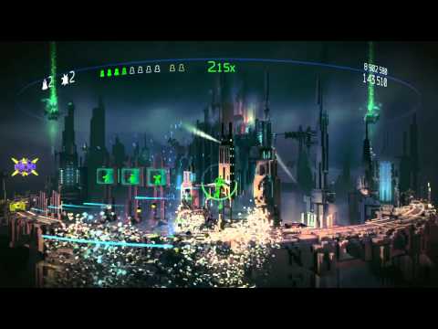 RESOGUN прохождение 1 уровень/Resogun Walkthrough Level 1 Acis