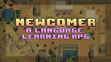 Newcomer : A Language Learning RPG (Announcement Trailer)