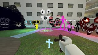 DOORS BUT IN GMOD! INTERMINABLE ROOMS ENTITIES WITH CRUCIFIX AND HOLY HAND GRENADE!