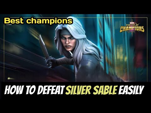 How to Defeat Silver Sable easily 