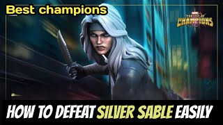 How to Defeat Silver Sable easily |Thronebreaker/Cavalier| - Marvel Contest of Champions screenshot 3