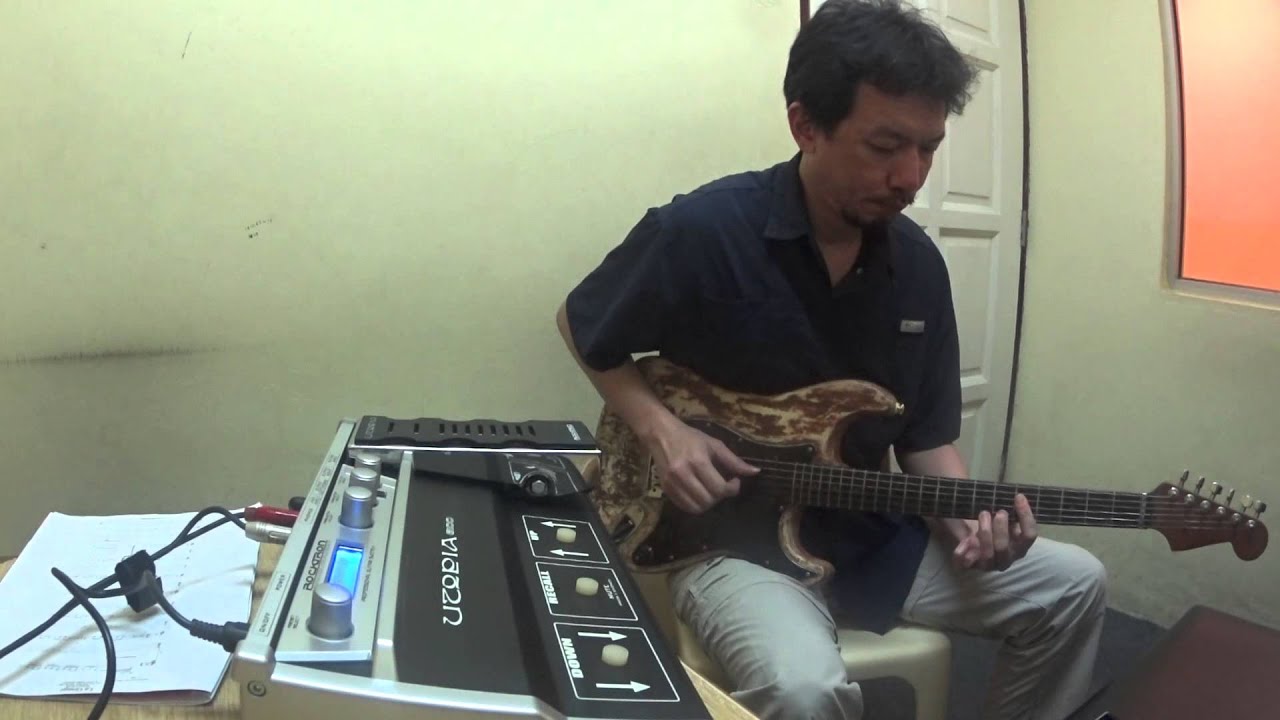 Trying out Rocktron G100 multi effects