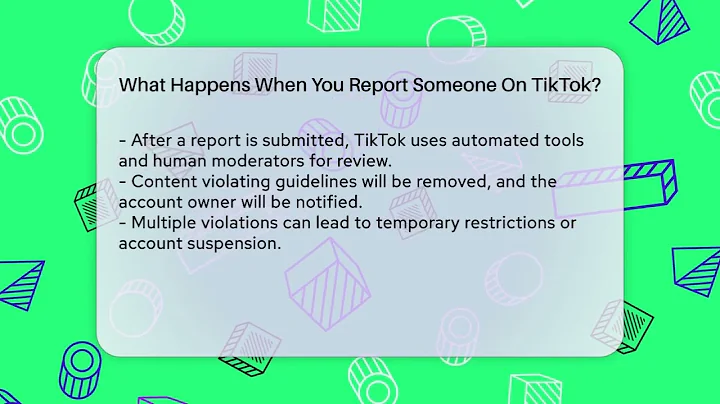 What Happens When You Report Someone On TikTok? - Everyday-Networking